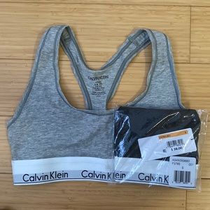 Calvin Klein Bras (Gray & Black)